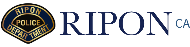 Ripon CA Police Department Homepage